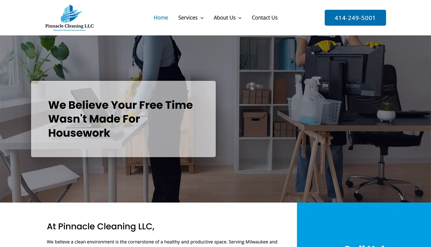 Pinnacle Cleaning LLC – Serving Milwaukee and the surrounding areas